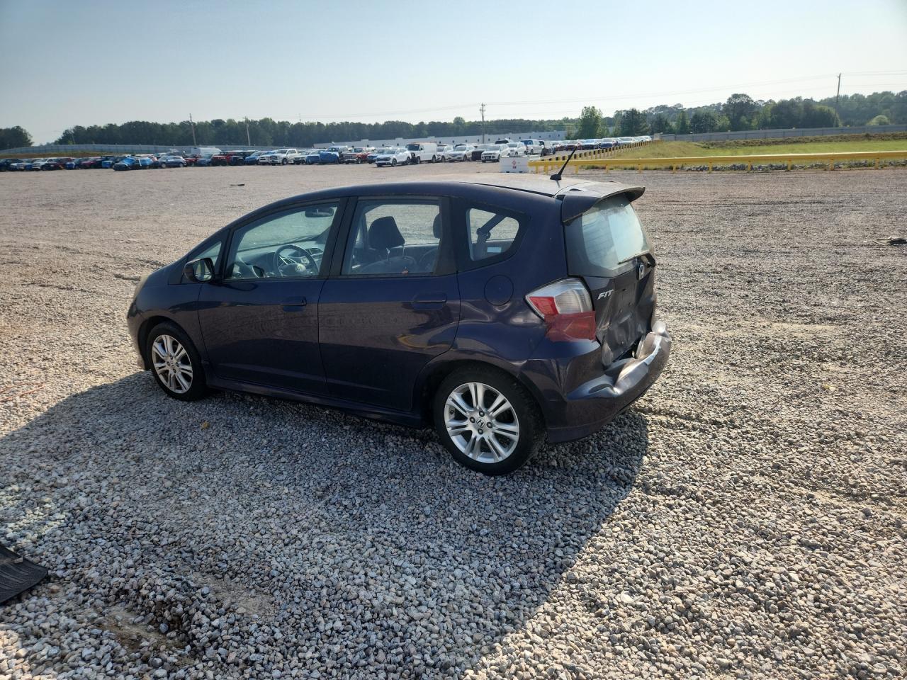 2009 Honda Fit Sport Синий vin: JHMGE88479S028111