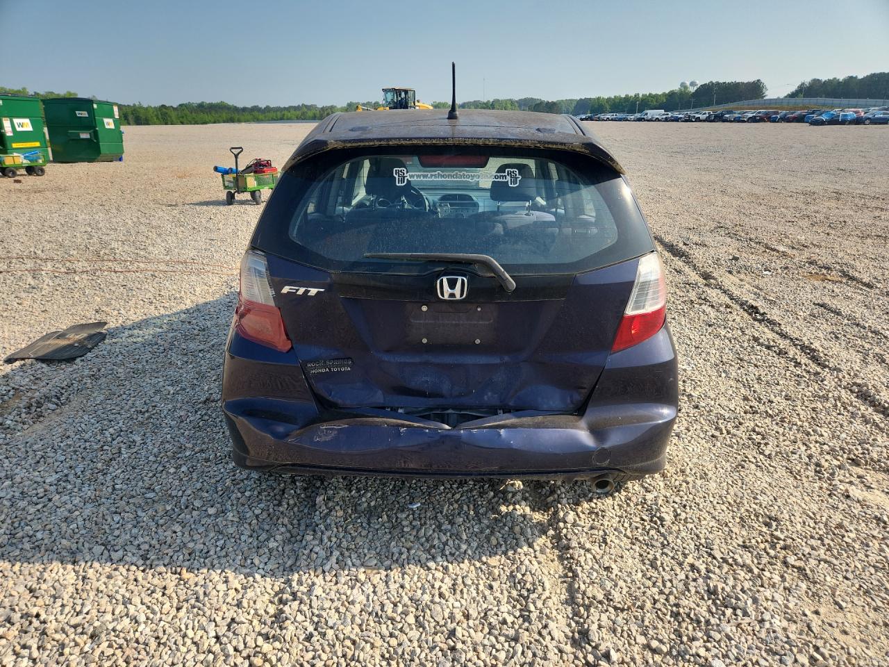 2009 Honda Fit Sport Синий vin: JHMGE88479S028111