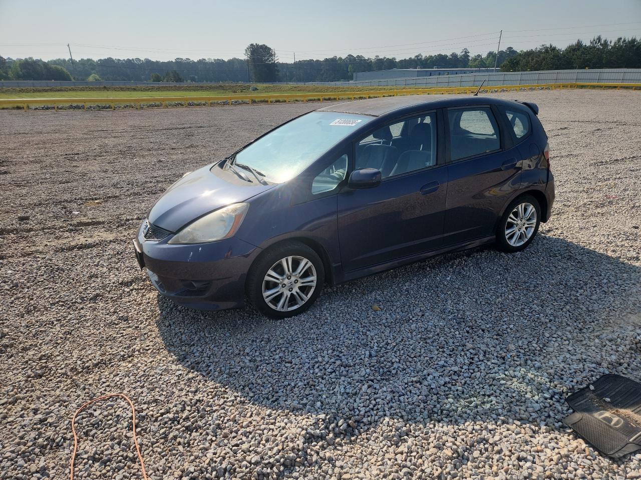 2009 Honda Fit Sport Синий vin: JHMGE88479S028111
