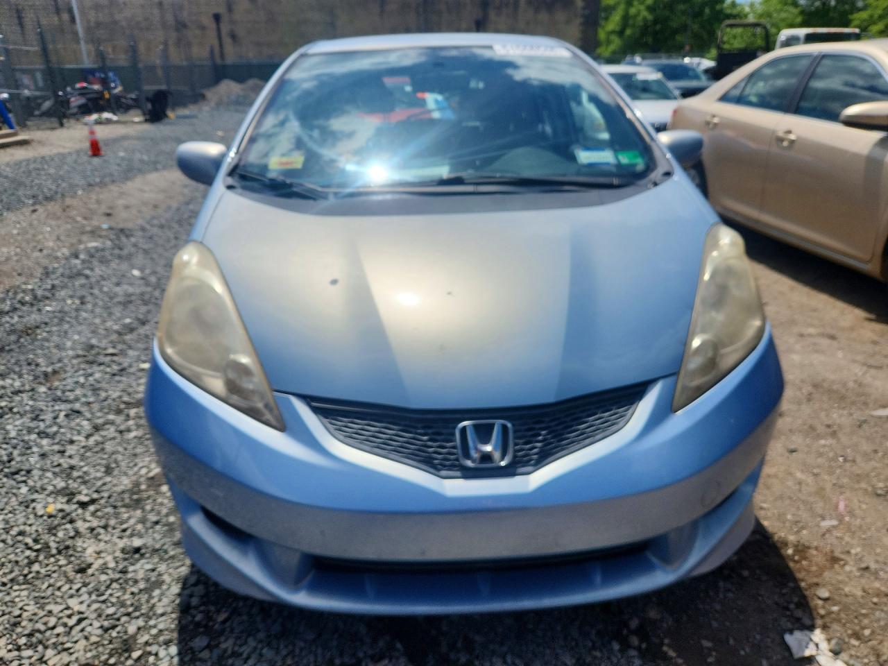 2009 Honda Fit Sport Teal vin: JHMGE88479S041733