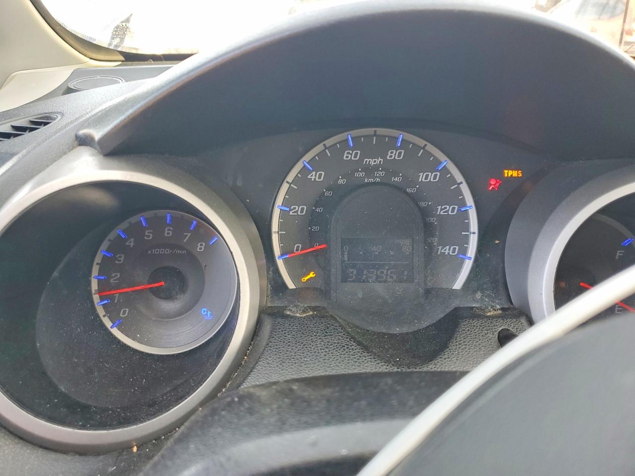 2009 Honda Fit Sport Blue vin: JHMGE88479S060170