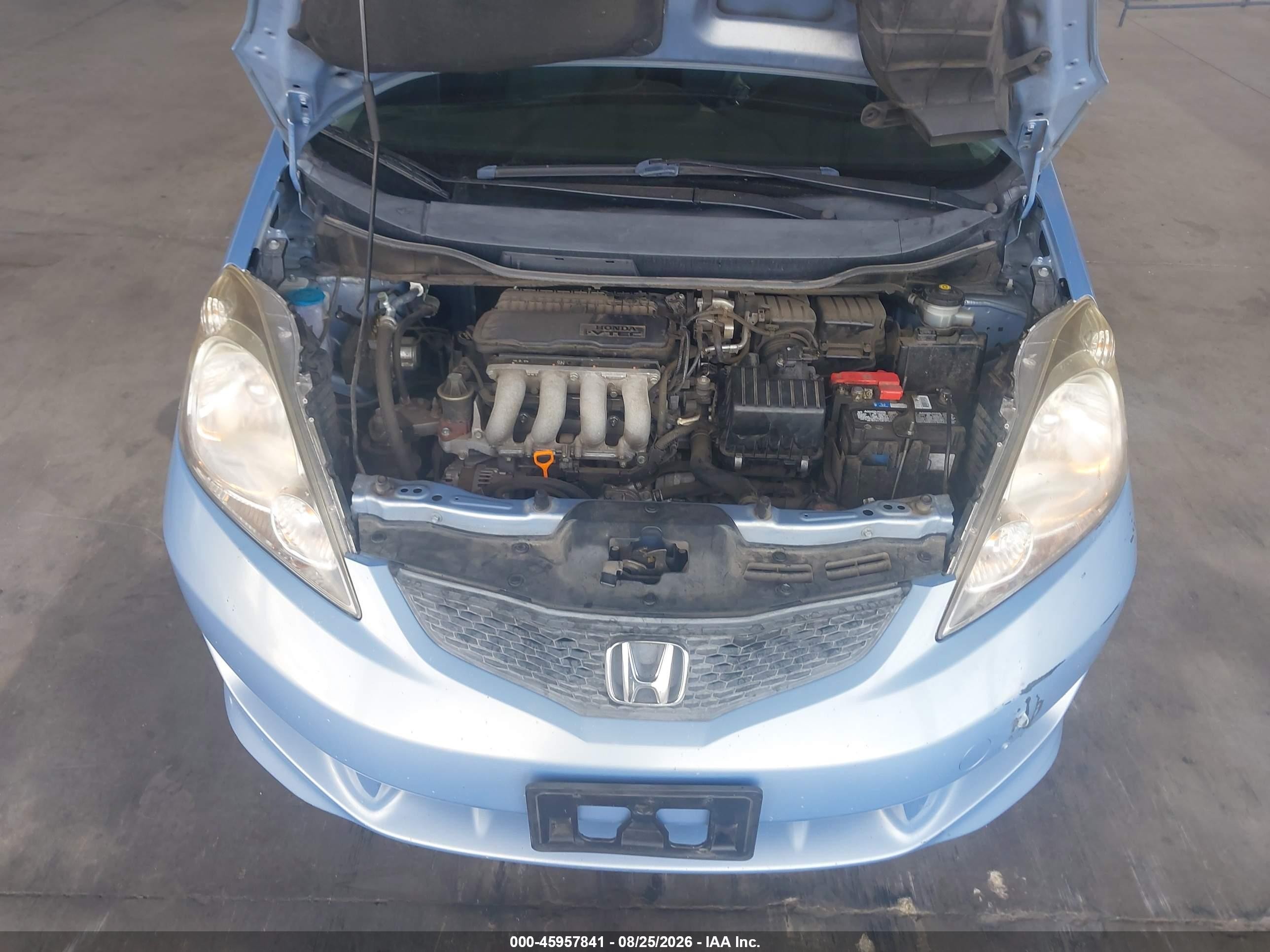 2009 Honda Fit Sport Blue vin: JHMGE88479S064364