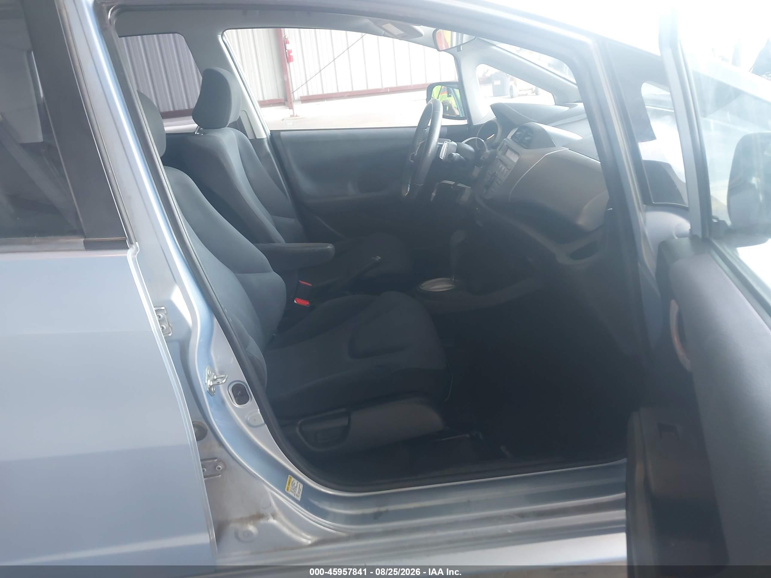 2009 Honda Fit Sport Blue vin: JHMGE88479S064364
