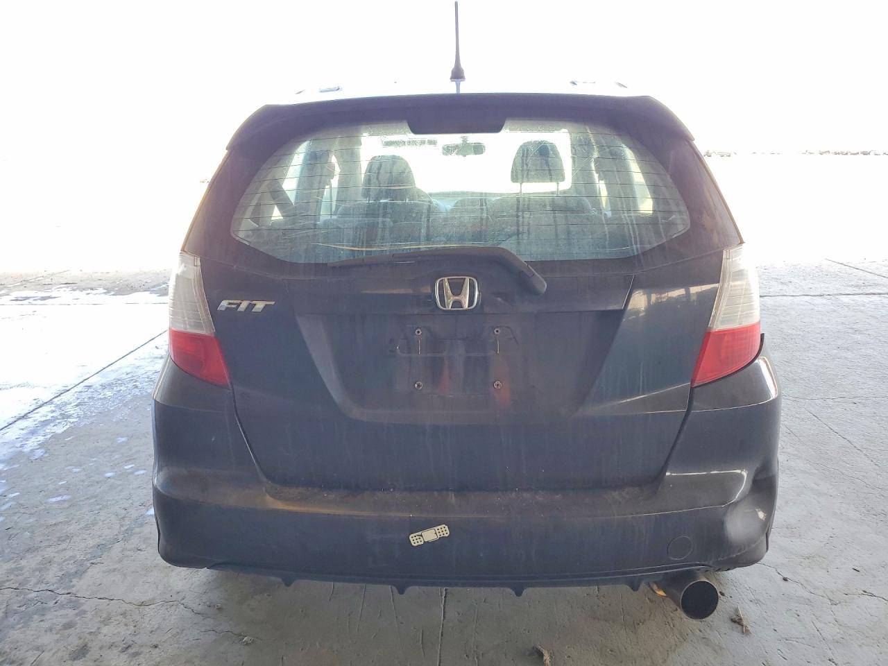 2009 Honda Fit Sport Black vin: JHMGE88489C001347
