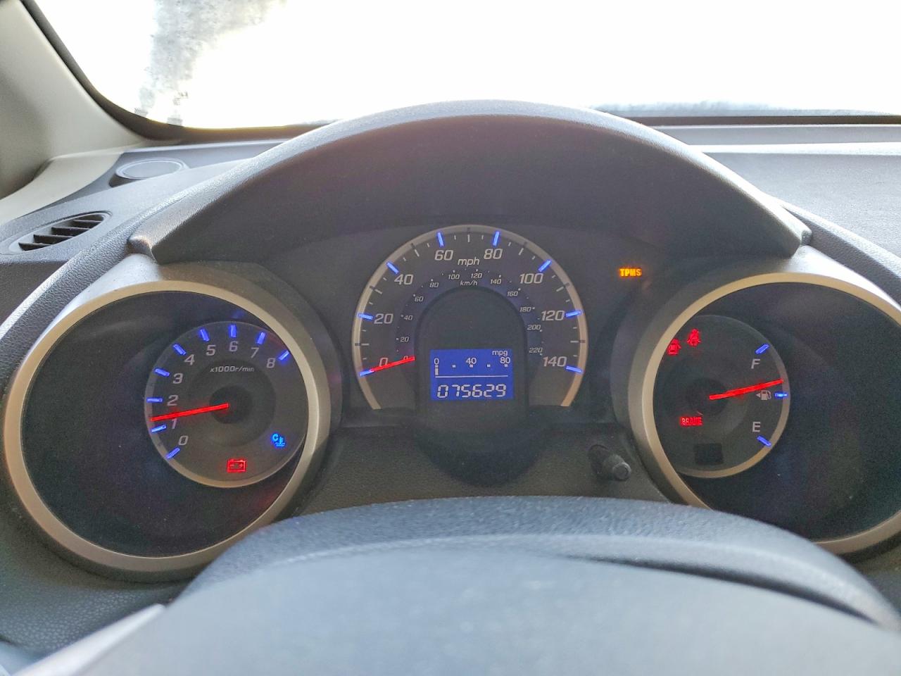 2009 Honda Fit Sport Black vin: JHMGE88489C001347