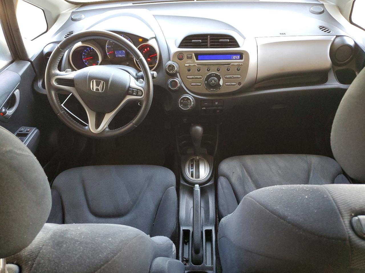 2009 Honda Fit Sport Black vin: JHMGE88489C001347