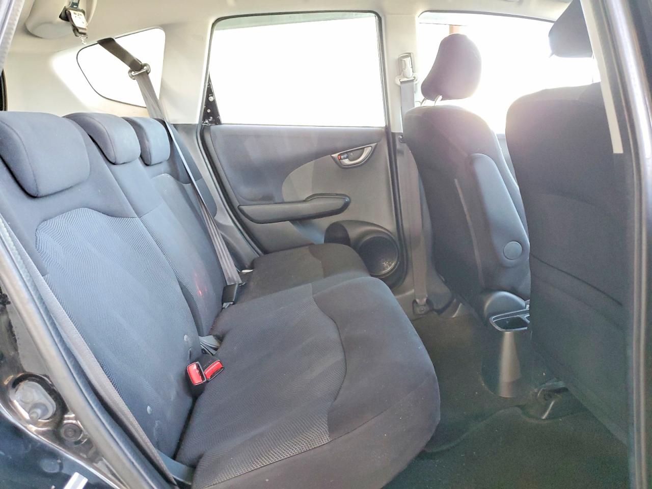 2009 Honda Fit Sport Black vin: JHMGE88489C001347