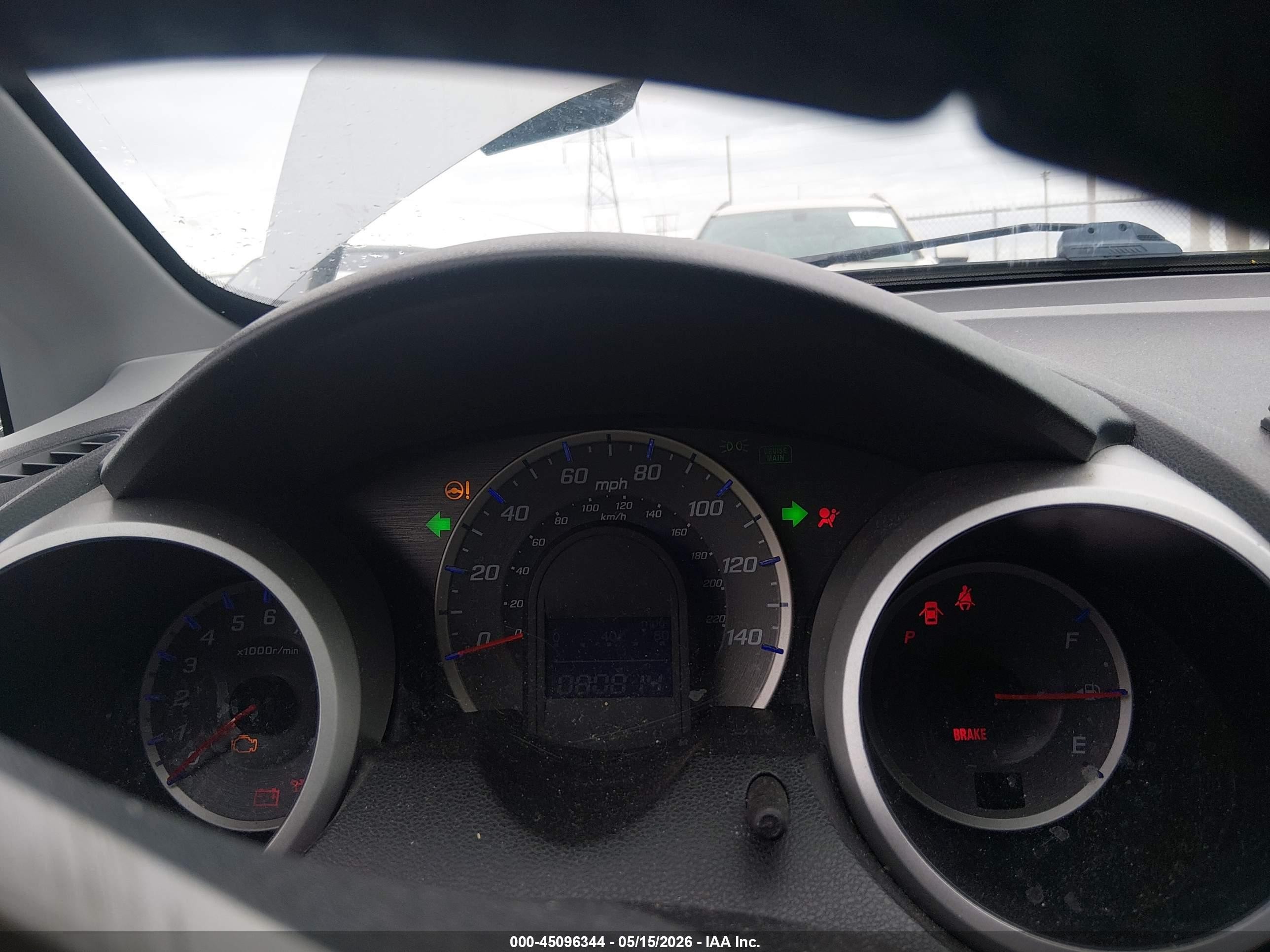 2009 Honda Fit Sport Gray vin: JHMGE88489C003907