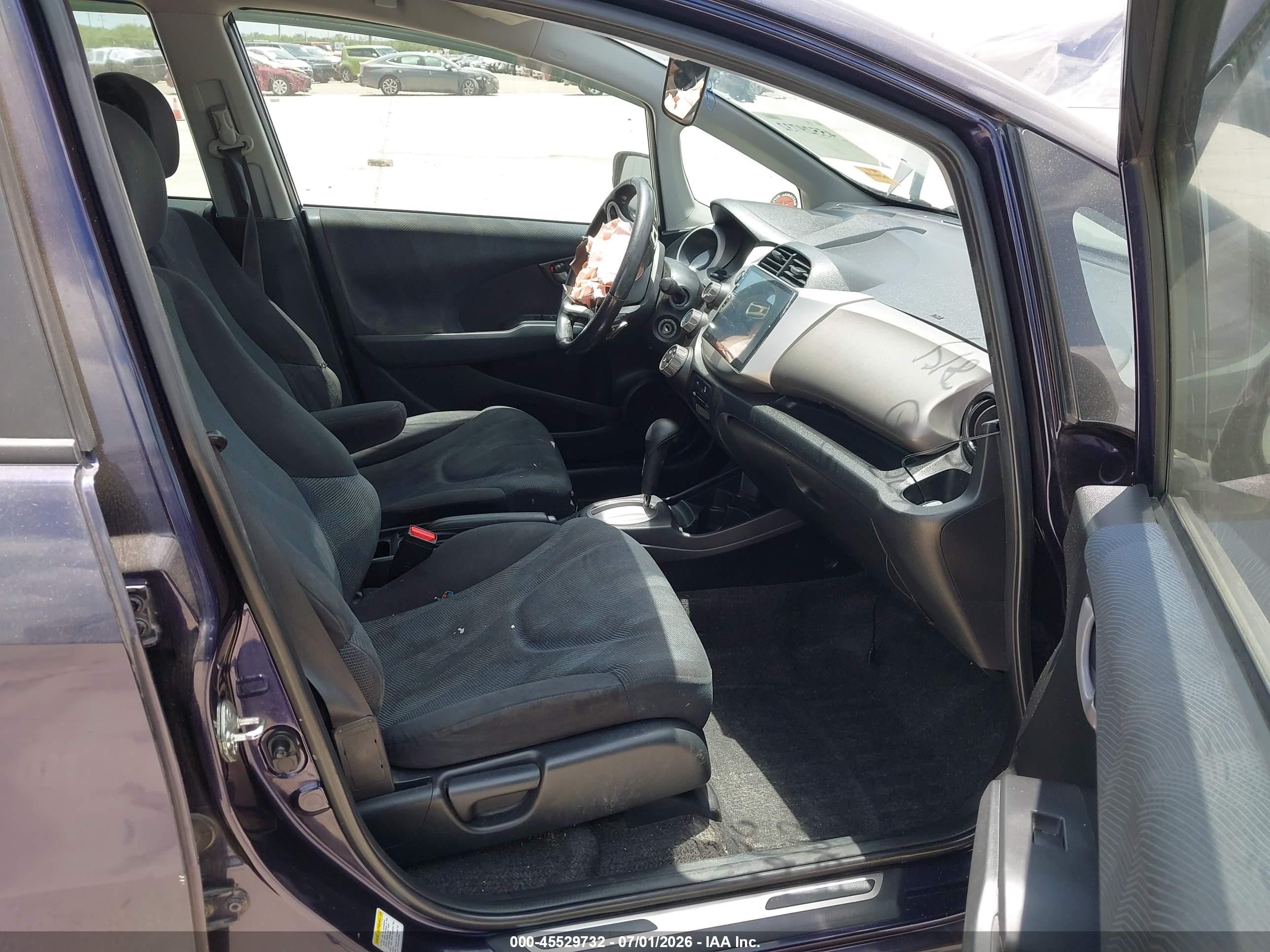 2009 Honda Fit Sport Dark Blue vin: JHMGE88489S006814