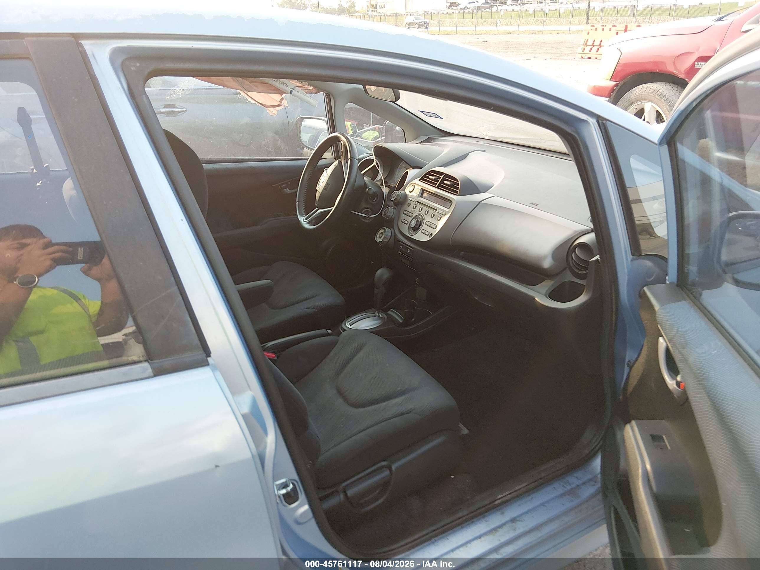 2009 Honda Fit Sport Blue vin: JHMGE88489S017960