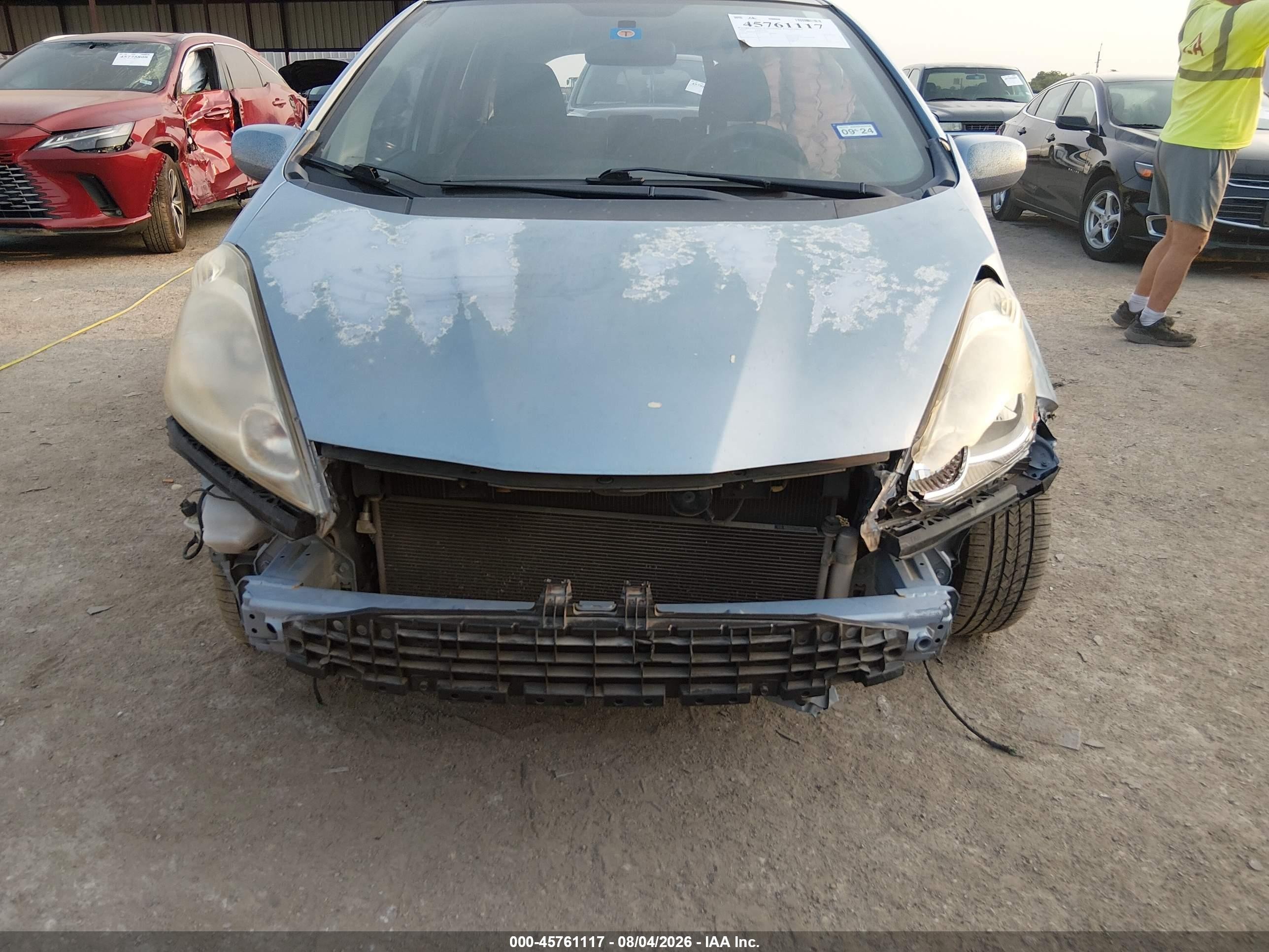 2009 Honda Fit Sport Blue vin: JHMGE88489S017960