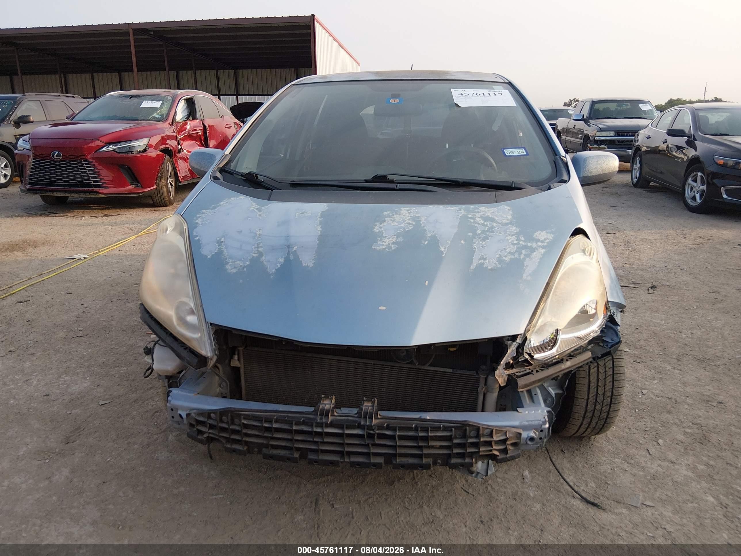 2009 Honda Fit Sport Blue vin: JHMGE88489S017960