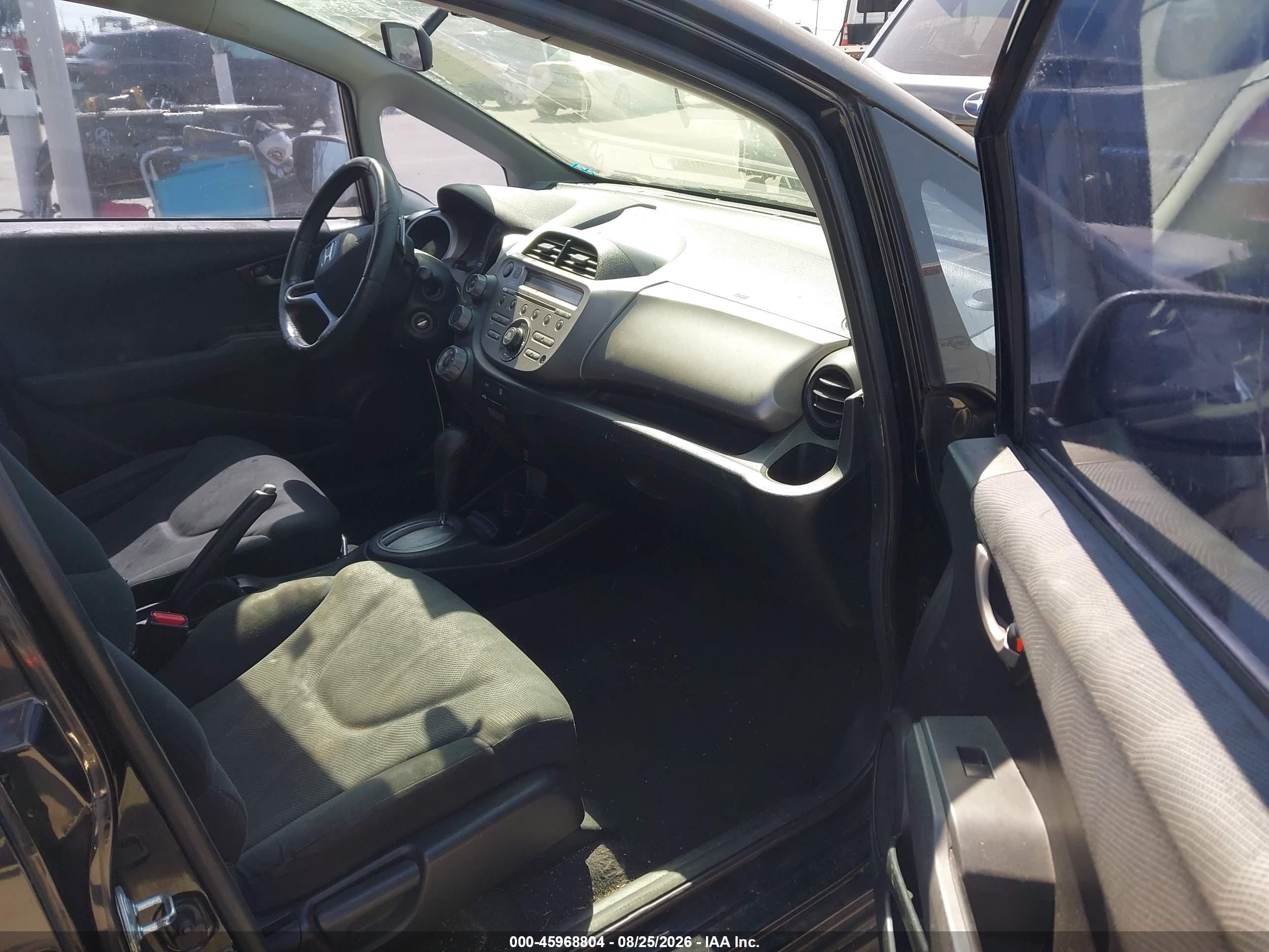 2009 Honda Fit Sport Black vin: JHMGE88489S018767