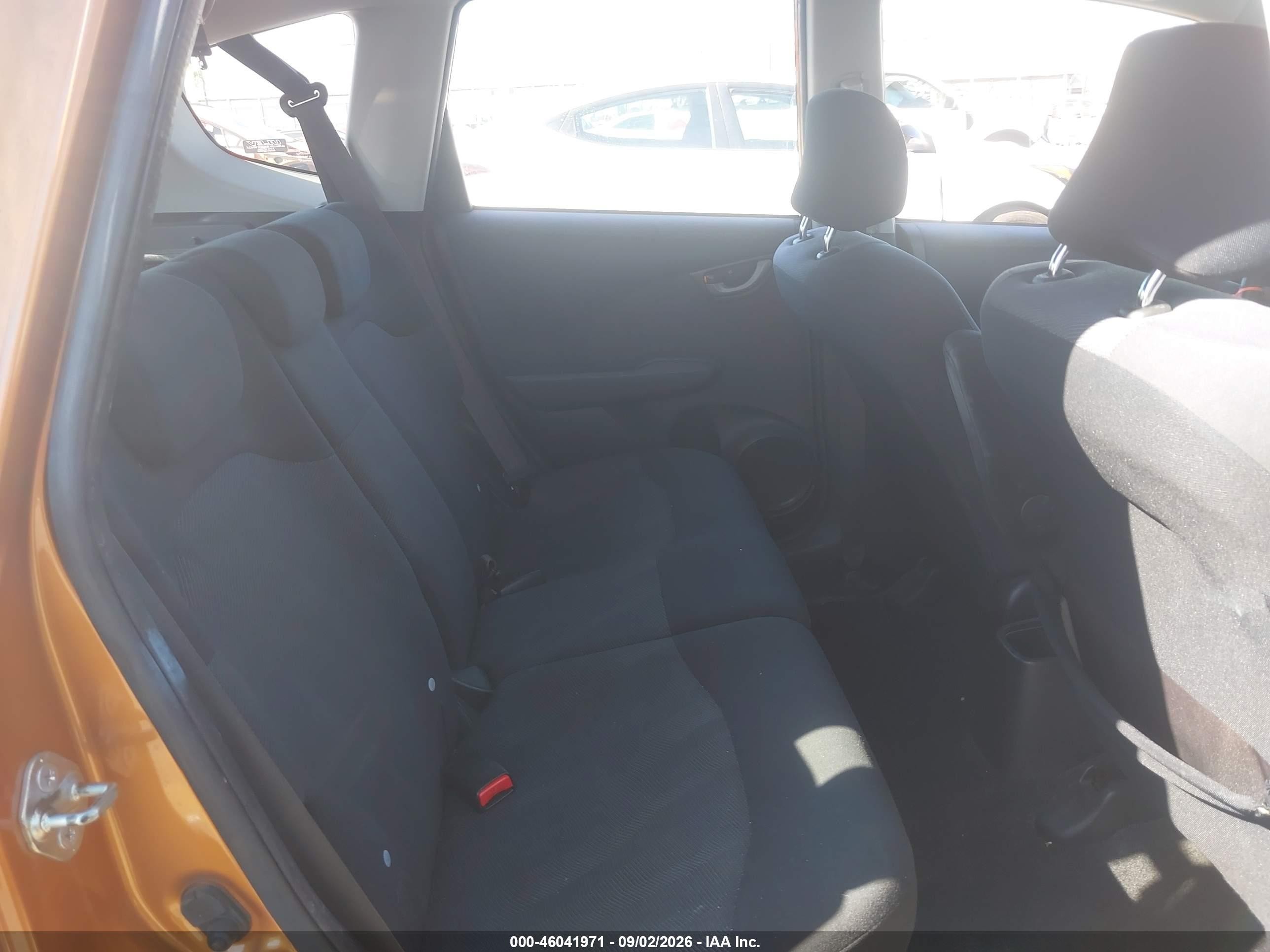 2009 Honda Fit Sport Orange vin: JHMGE88489S019630