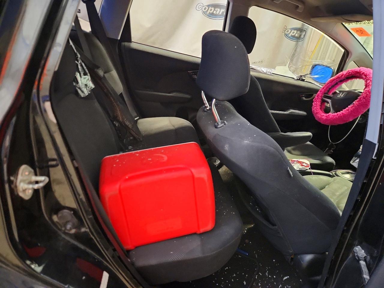2009 Honda Fit Sport Black vin: JHMGE88489S022964