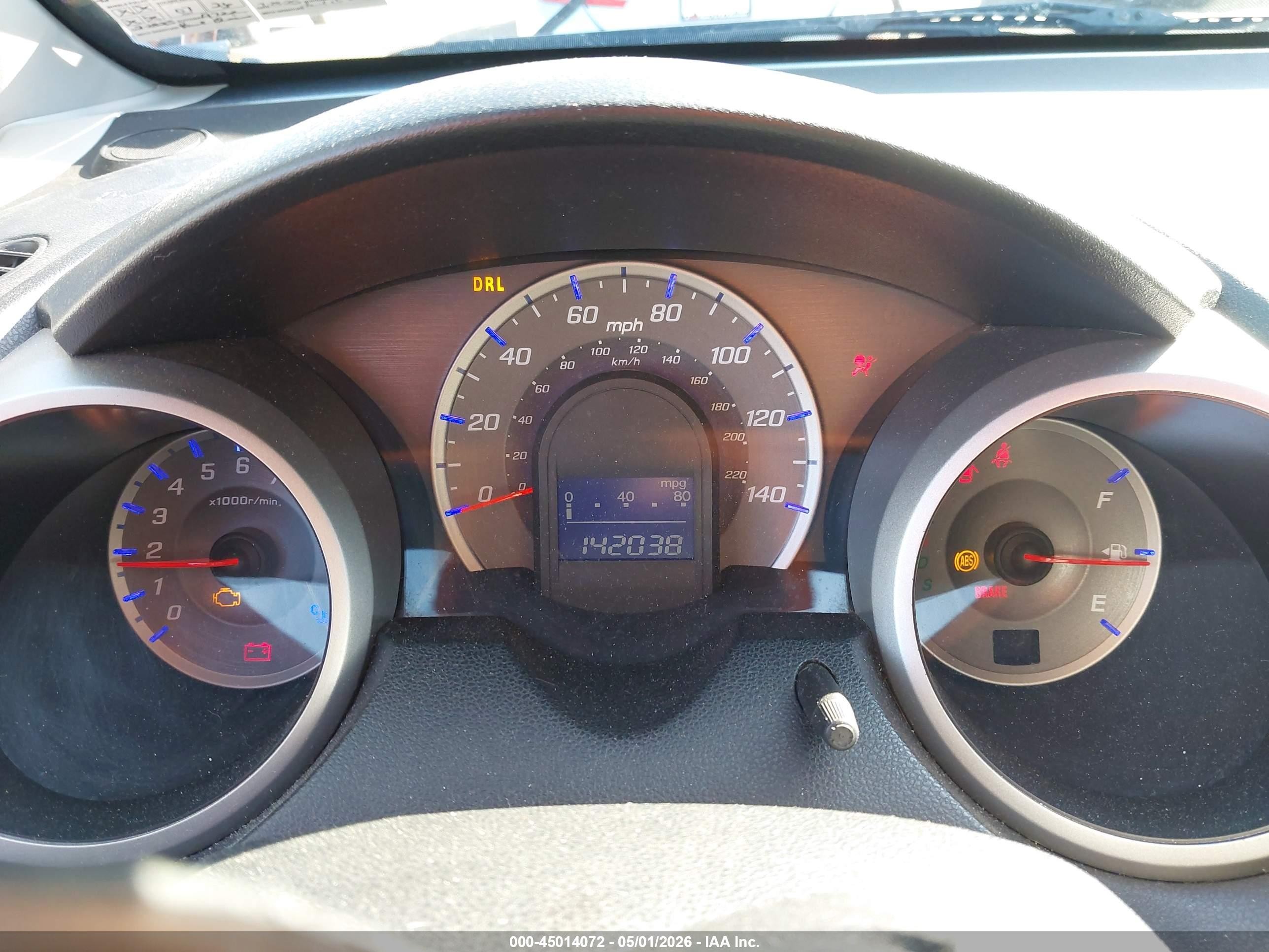2009 Honda Fit Sport Orange vin: JHMGE88489S025377