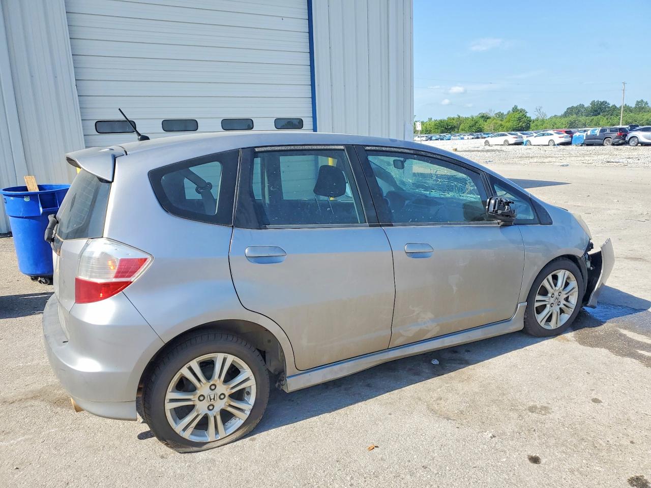 2009 Honda Fit Sport Серебряный vin: JHMGE88489S054930