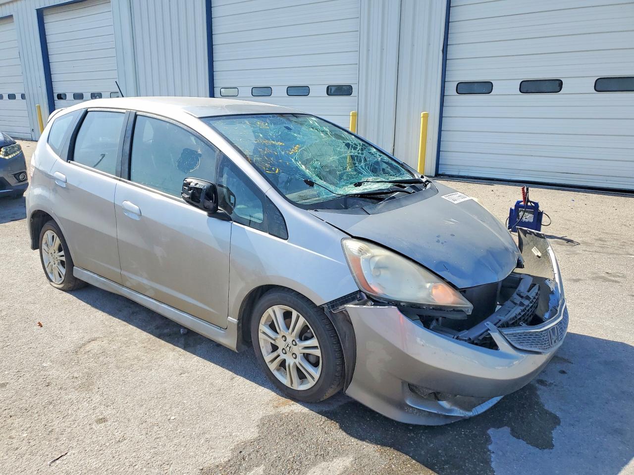 2009 Honda Fit Sport Серебряный vin: JHMGE88489S054930