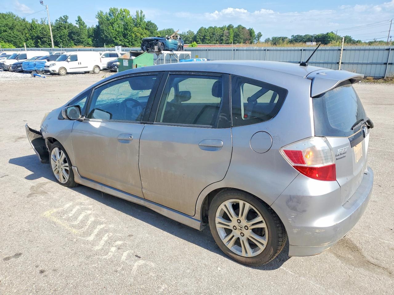 2009 Honda Fit Sport Серебряный vin: JHMGE88489S054930