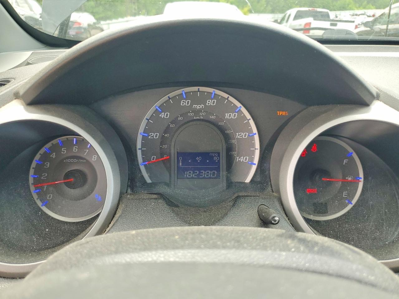 2009 Honda Fit Sport Black vin: JHMGE88489S057293