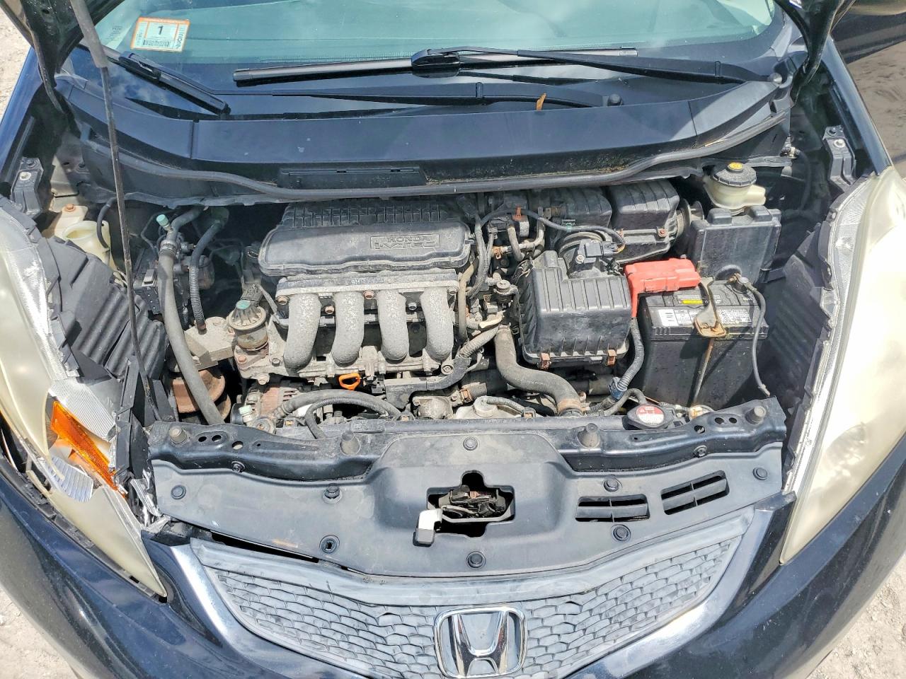 2009 Honda Fit Sport Black vin: JHMGE88489S057293