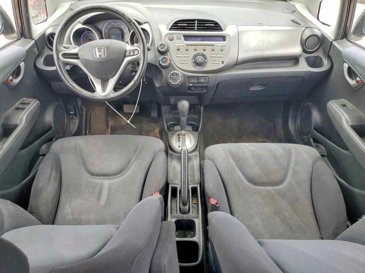 2009 Honda Fit Sport Black vin: JHMGE88489S057293