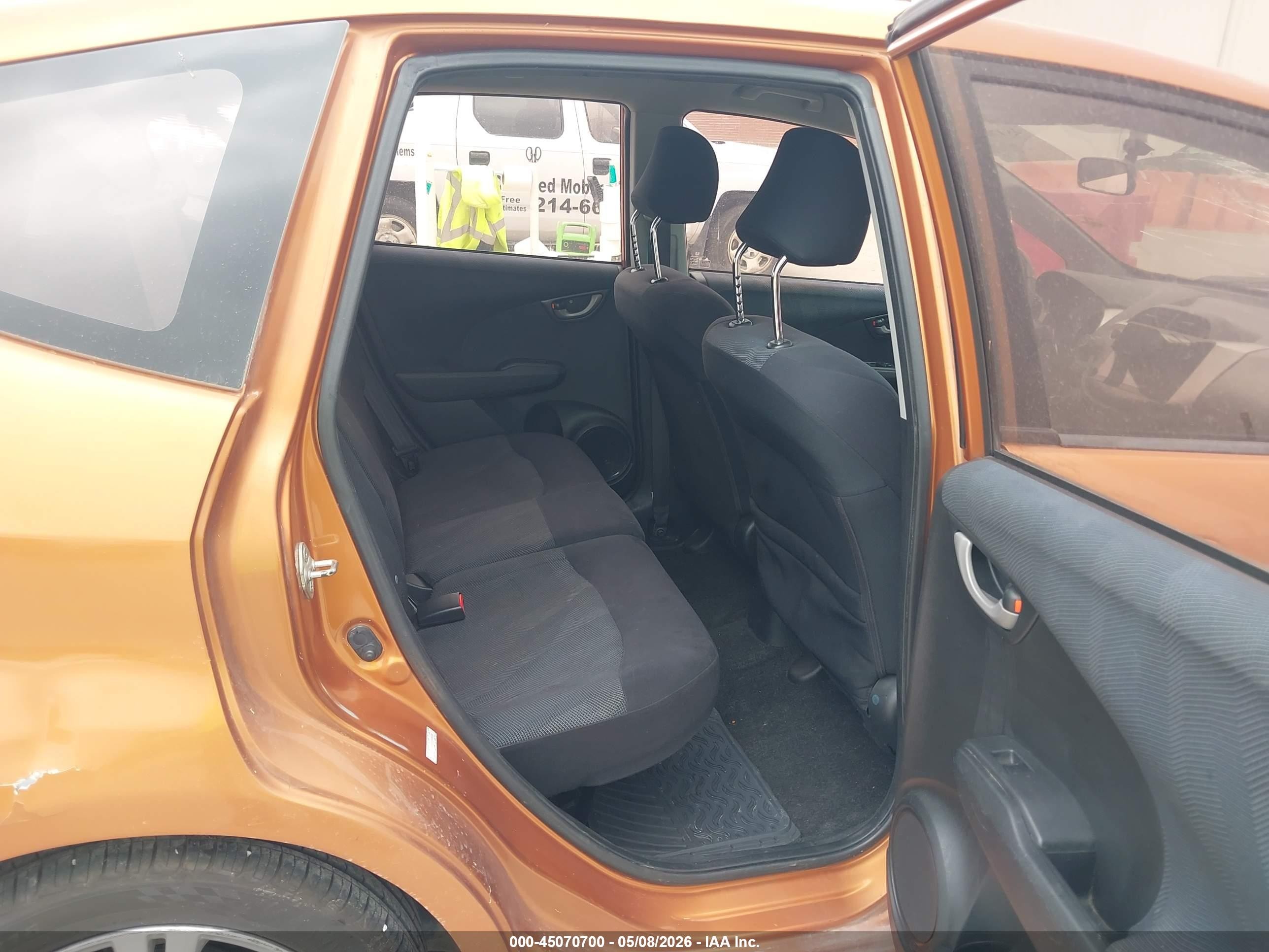 2009 Honda Fit Sport Оранжевый vin: JHMGE88489S069332