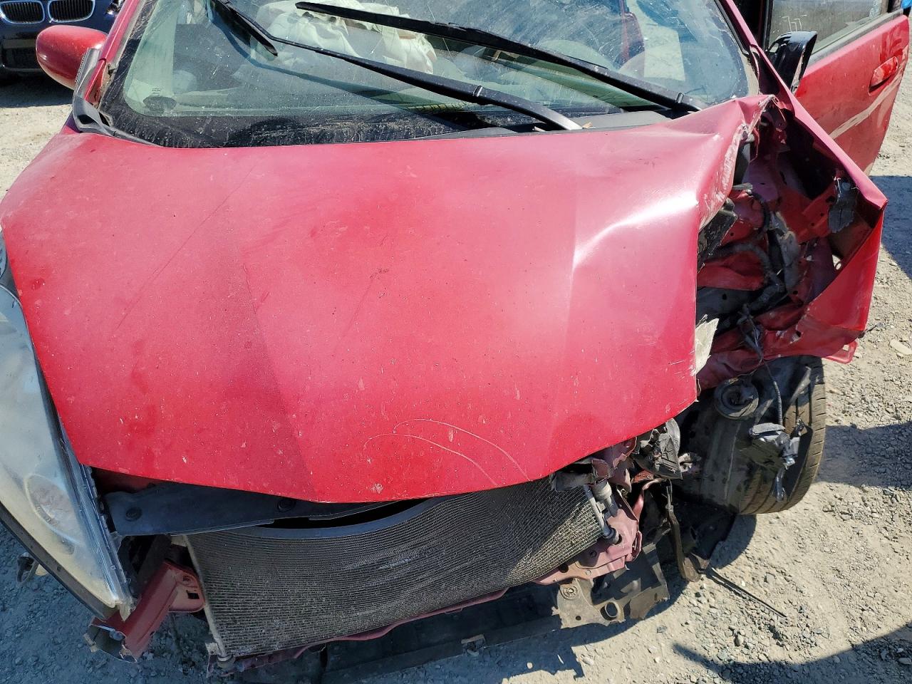 2009 Honda Fit Sport Red vin: JHMGE88499C000868