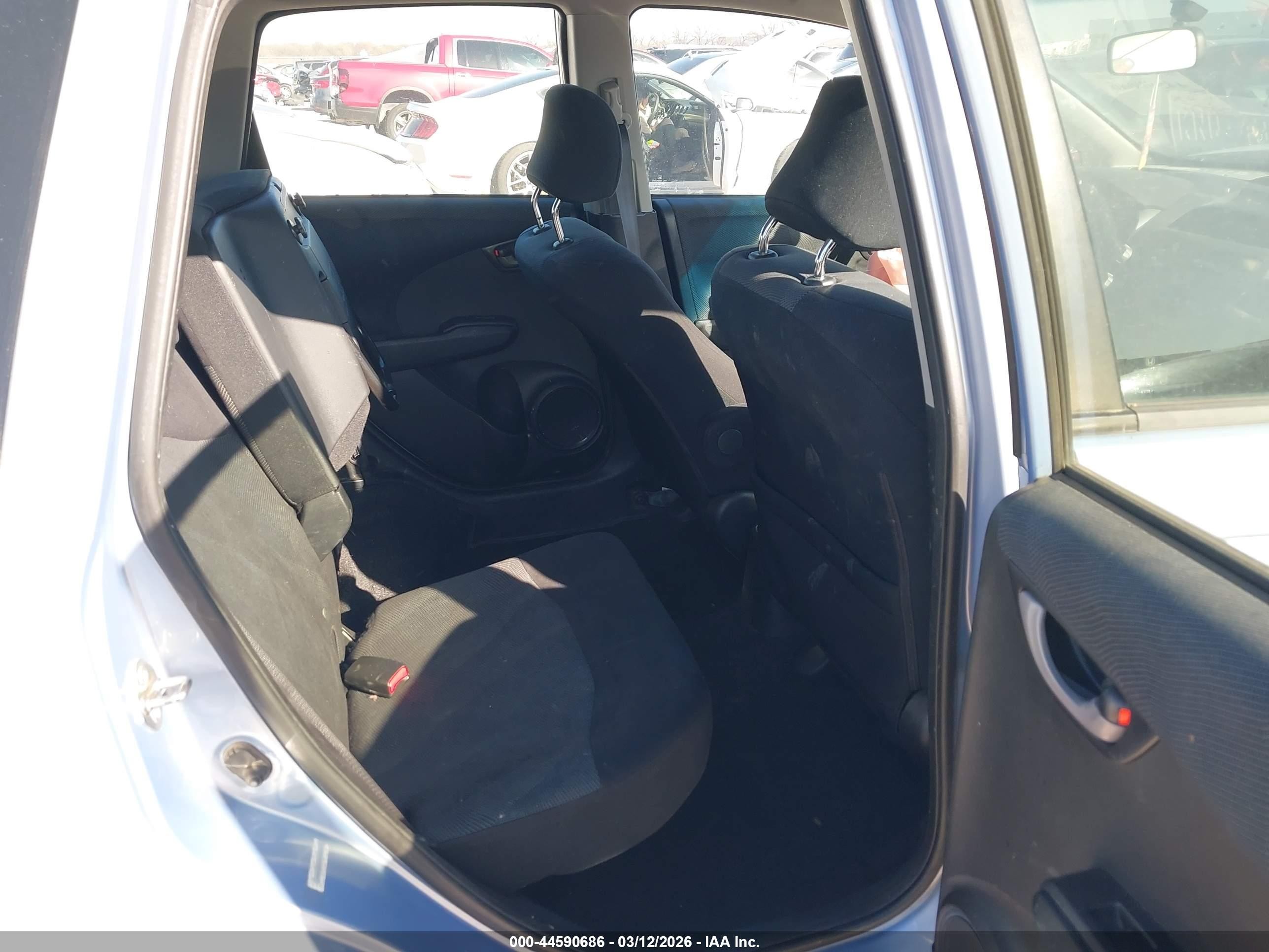 2009 Honda Fit Sport Blue vin: JHMGE88499C001017