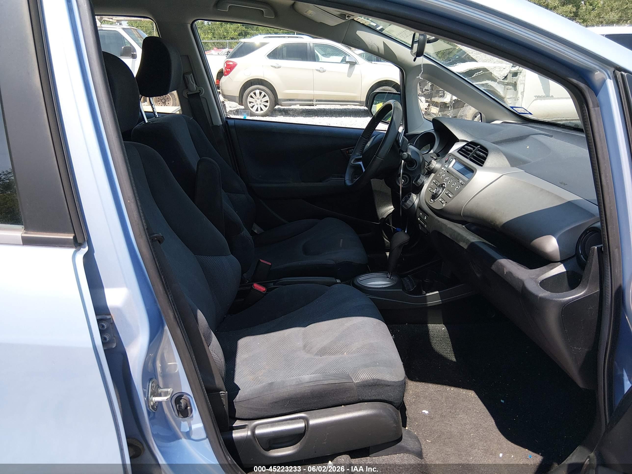 2009 Honda Fit Sport Blue vin: JHMGE88499C001292