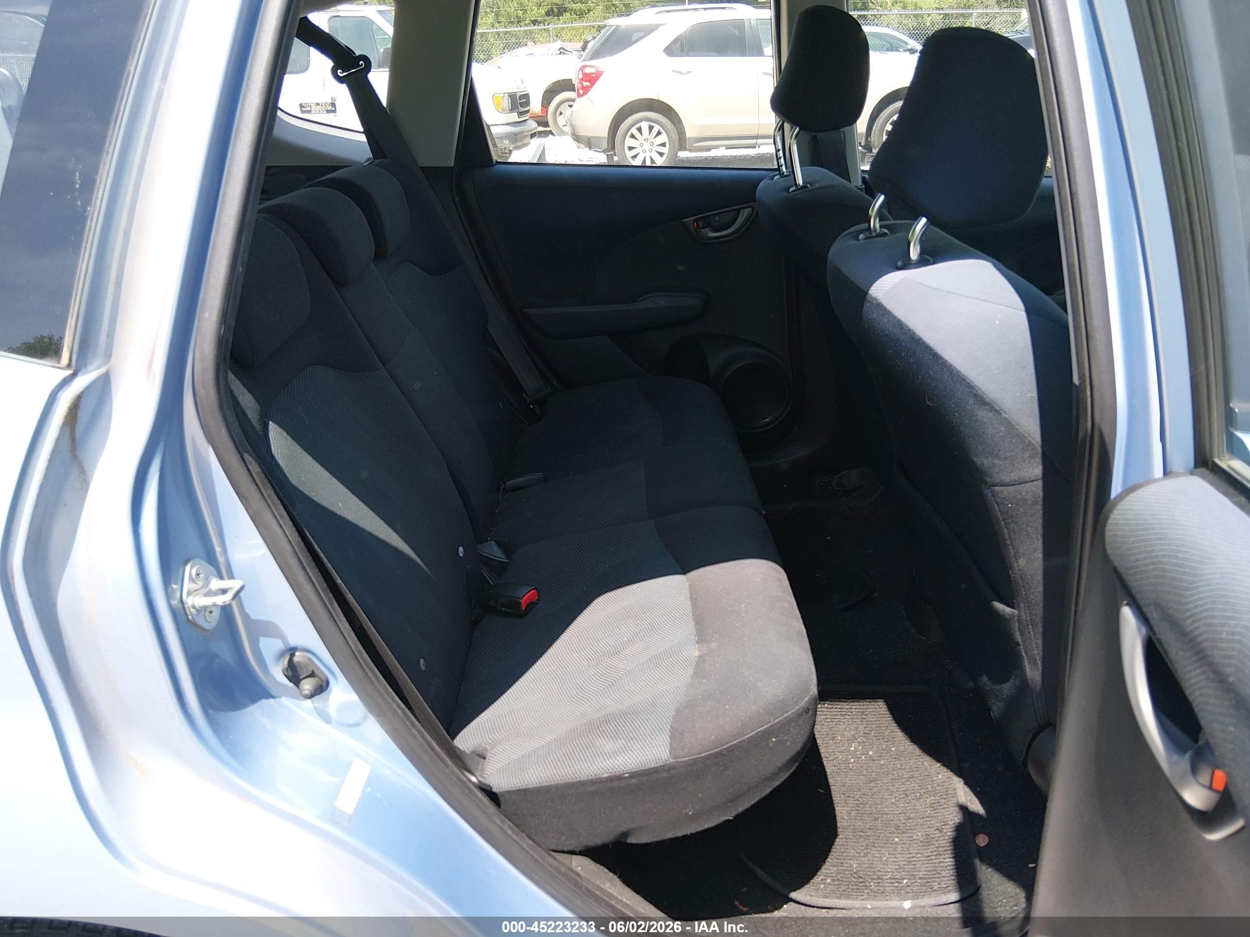 2009 Honda Fit Sport Blue vin: JHMGE88499C001292