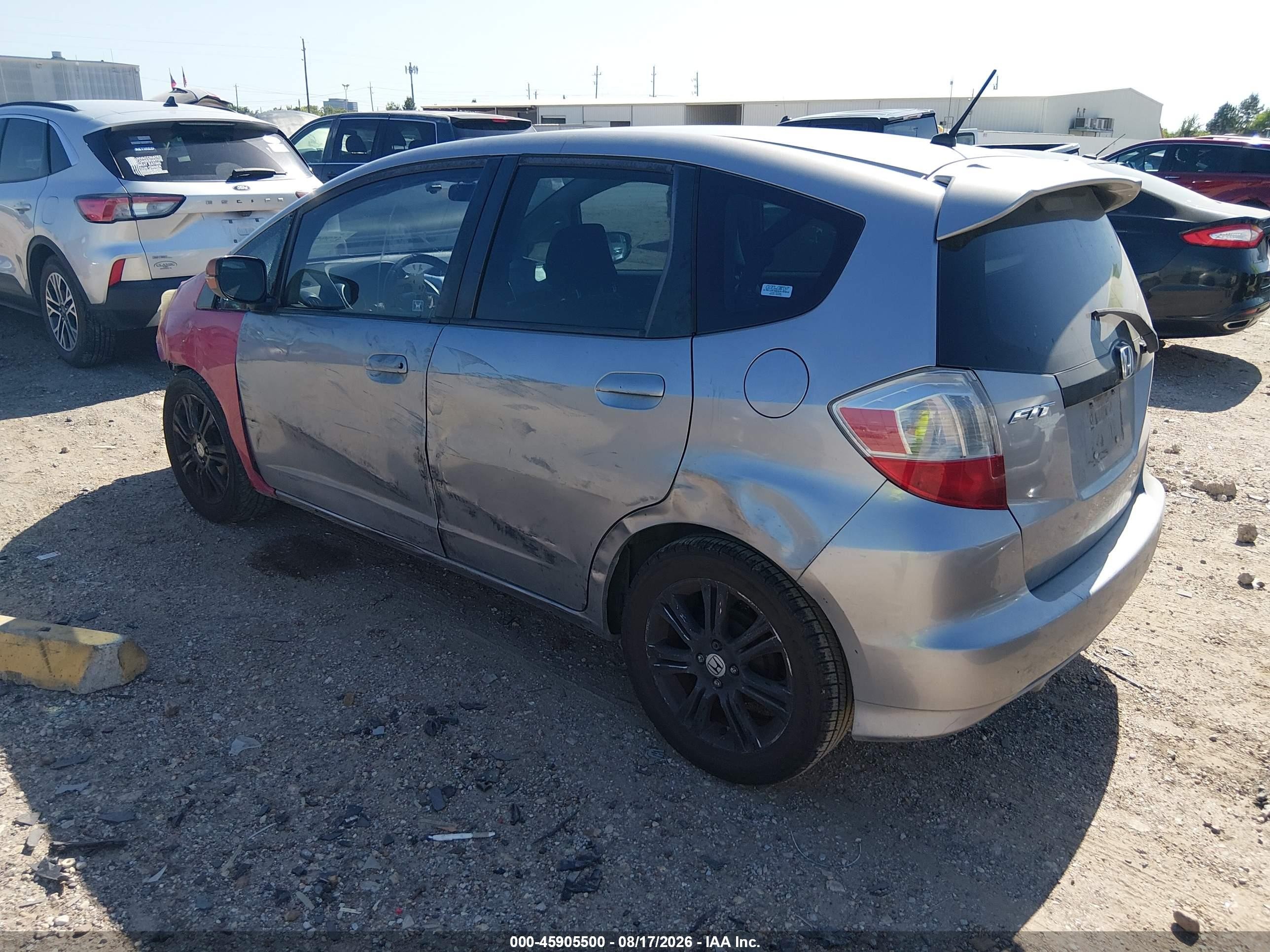 2009 Honda Fit Sport Silver vin: JHMGE88499S032368