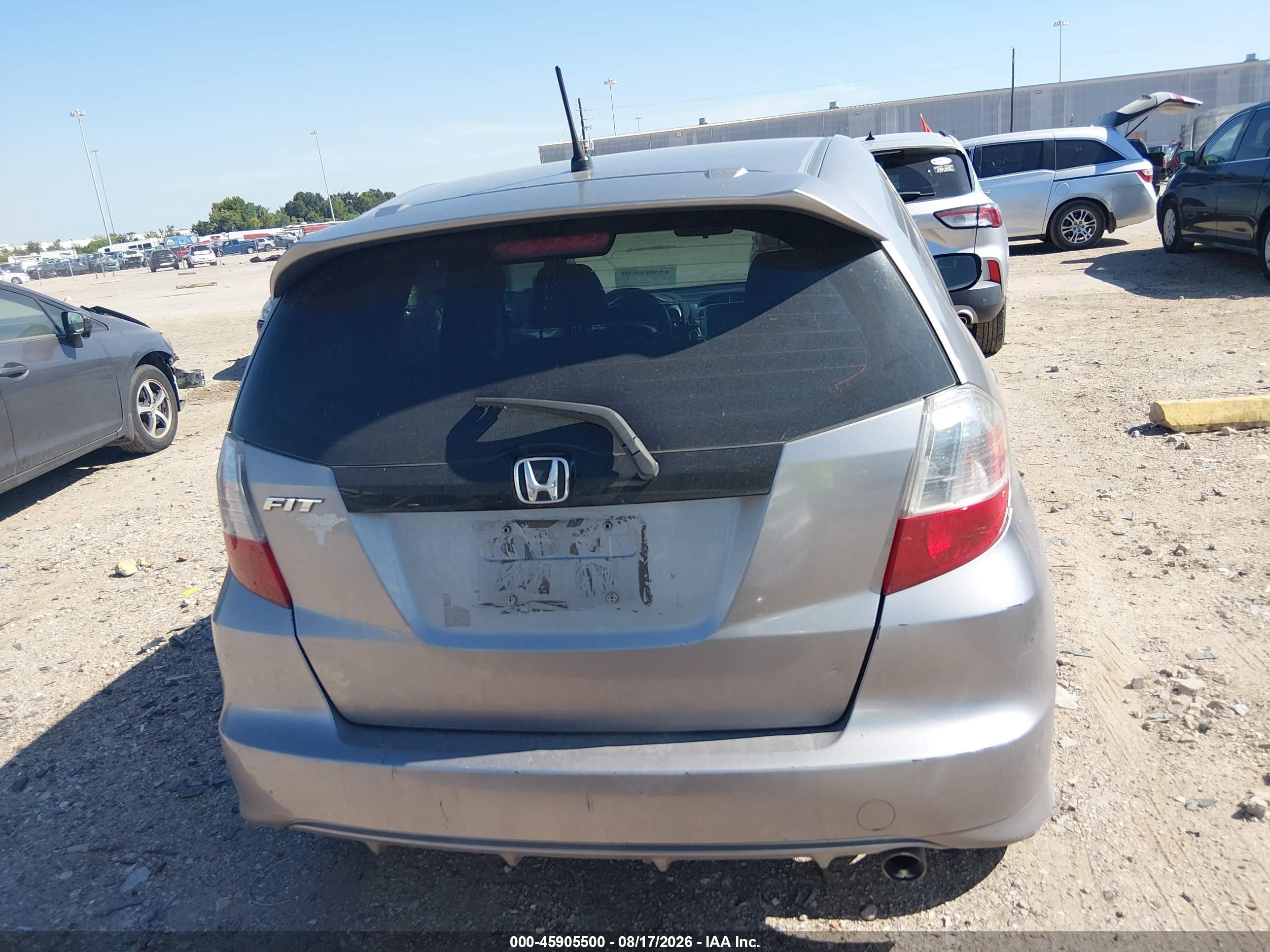 2009 Honda Fit Sport Silver vin: JHMGE88499S032368