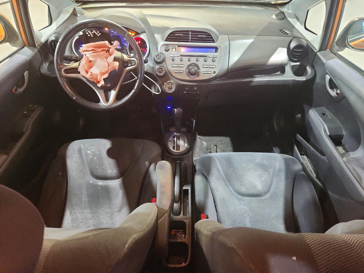 2009 Honda Fit Sport Orange vin: JHMGE88499S048490