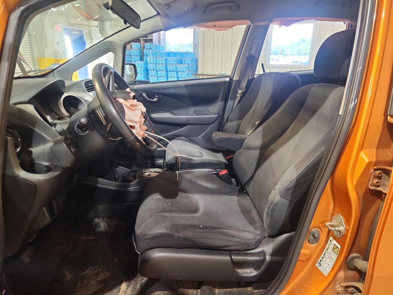 2009 Honda Fit Sport Orange vin: JHMGE88499S048490