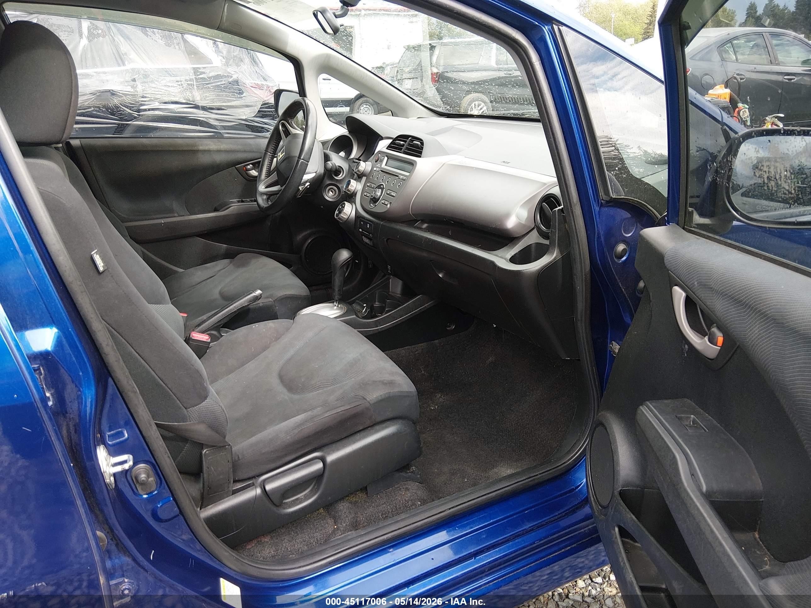 2009 Honda Fit Sport Blue vin: JHMGE884X9C006971