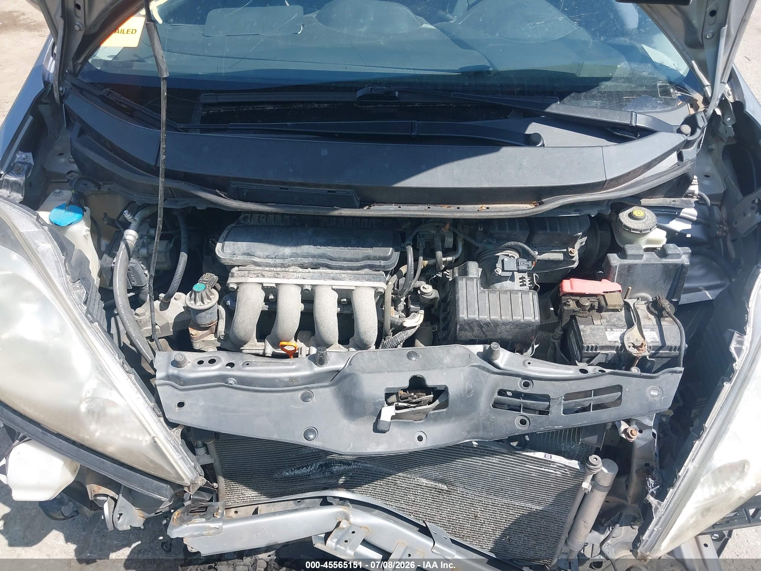 2009 Honda Fit Sport Silver vin: JHMGE884X9S008290