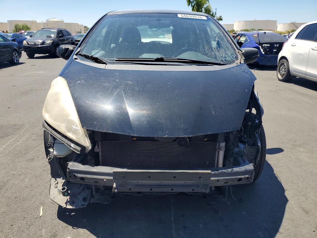 2009 Honda Fit Sport Black vin: JHMGE884X9S009035