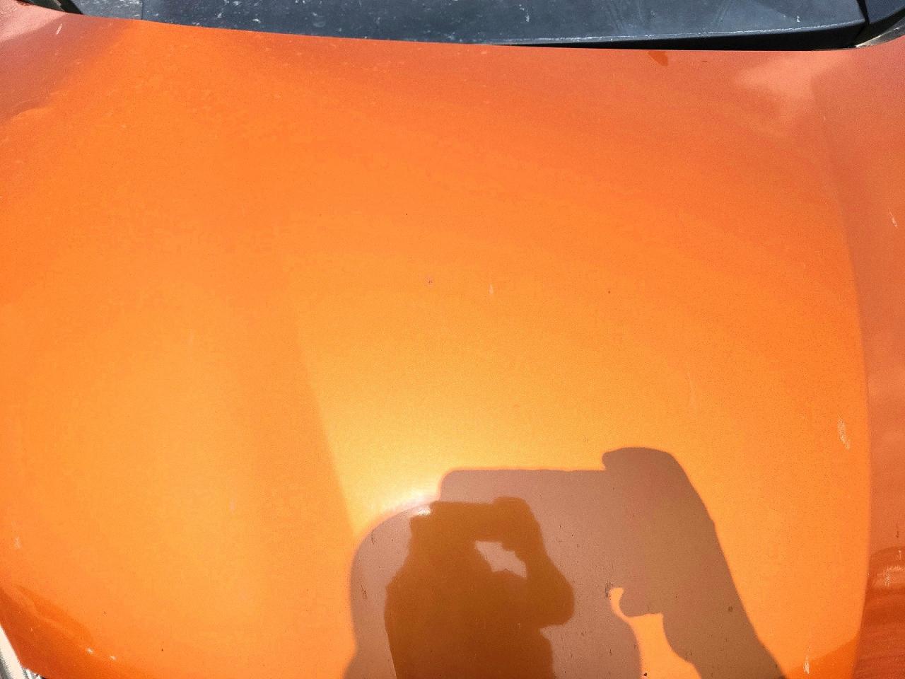 2009 Honda Fit Sport Orange vin: JHMGE884X9S033576