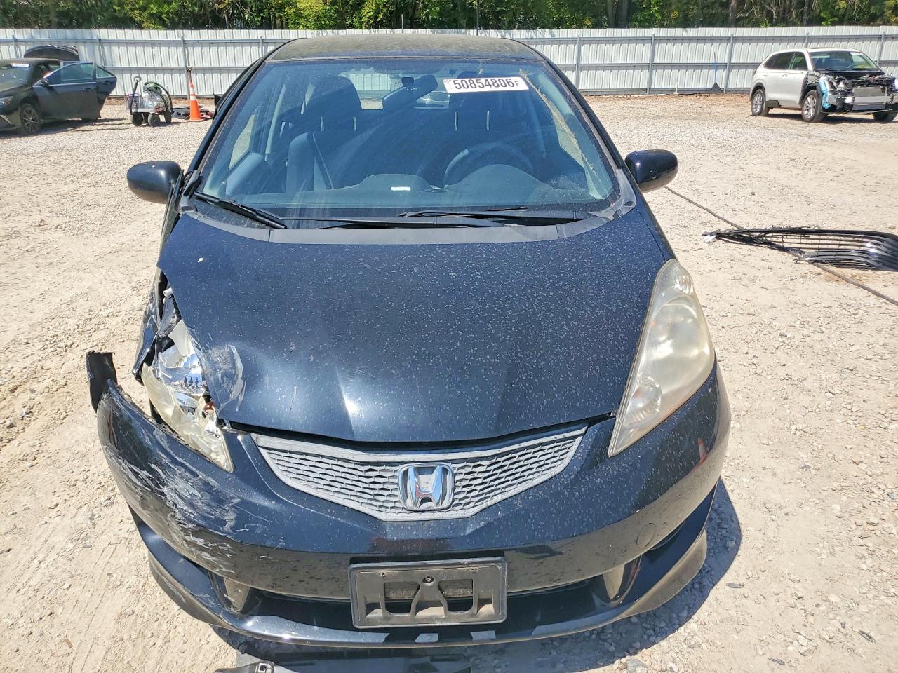 2009 Honda Fit Black vin: JHMGE884X9S055268