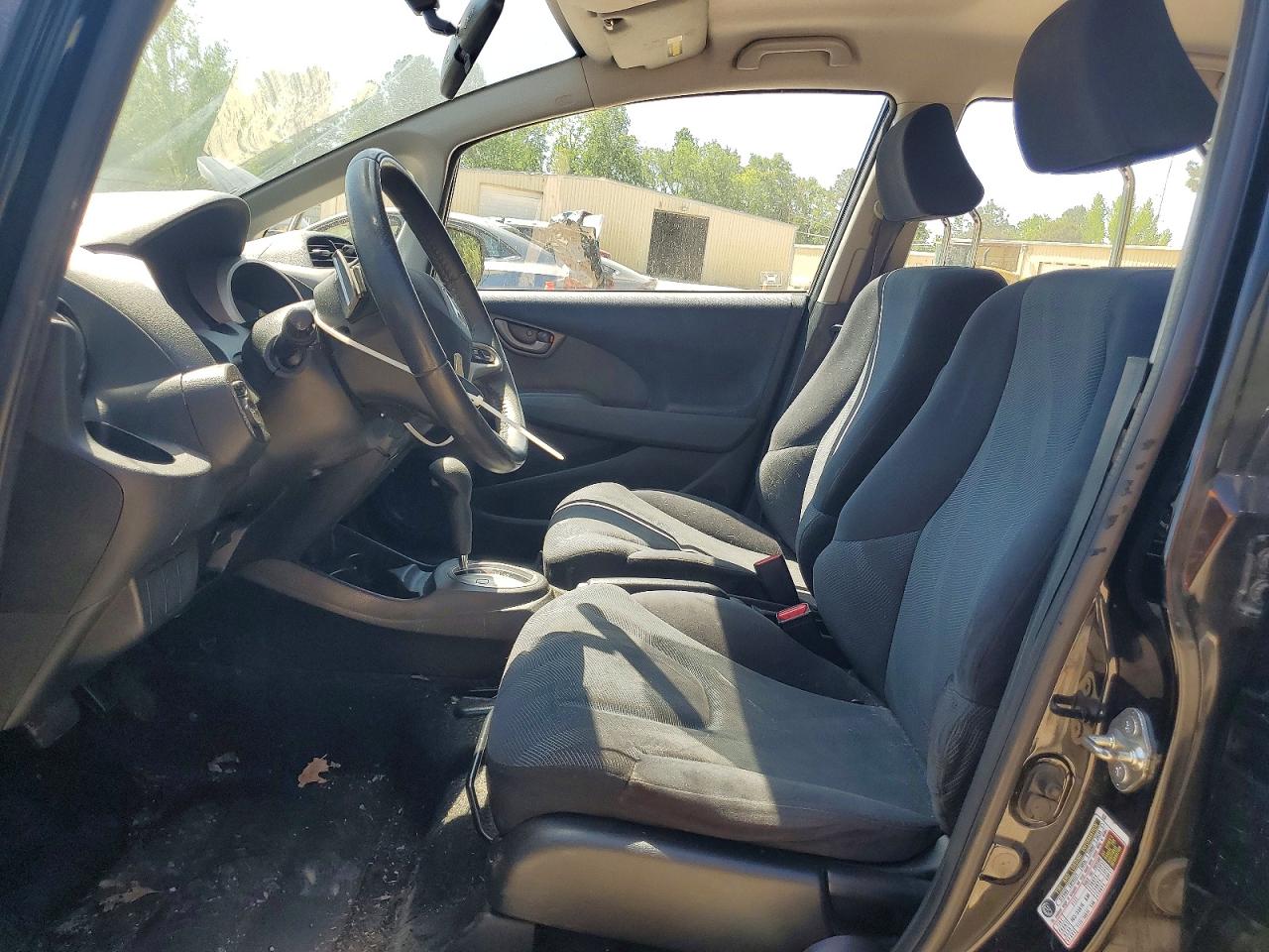 2009 Honda Fit Black vin: JHMGE884X9S055268