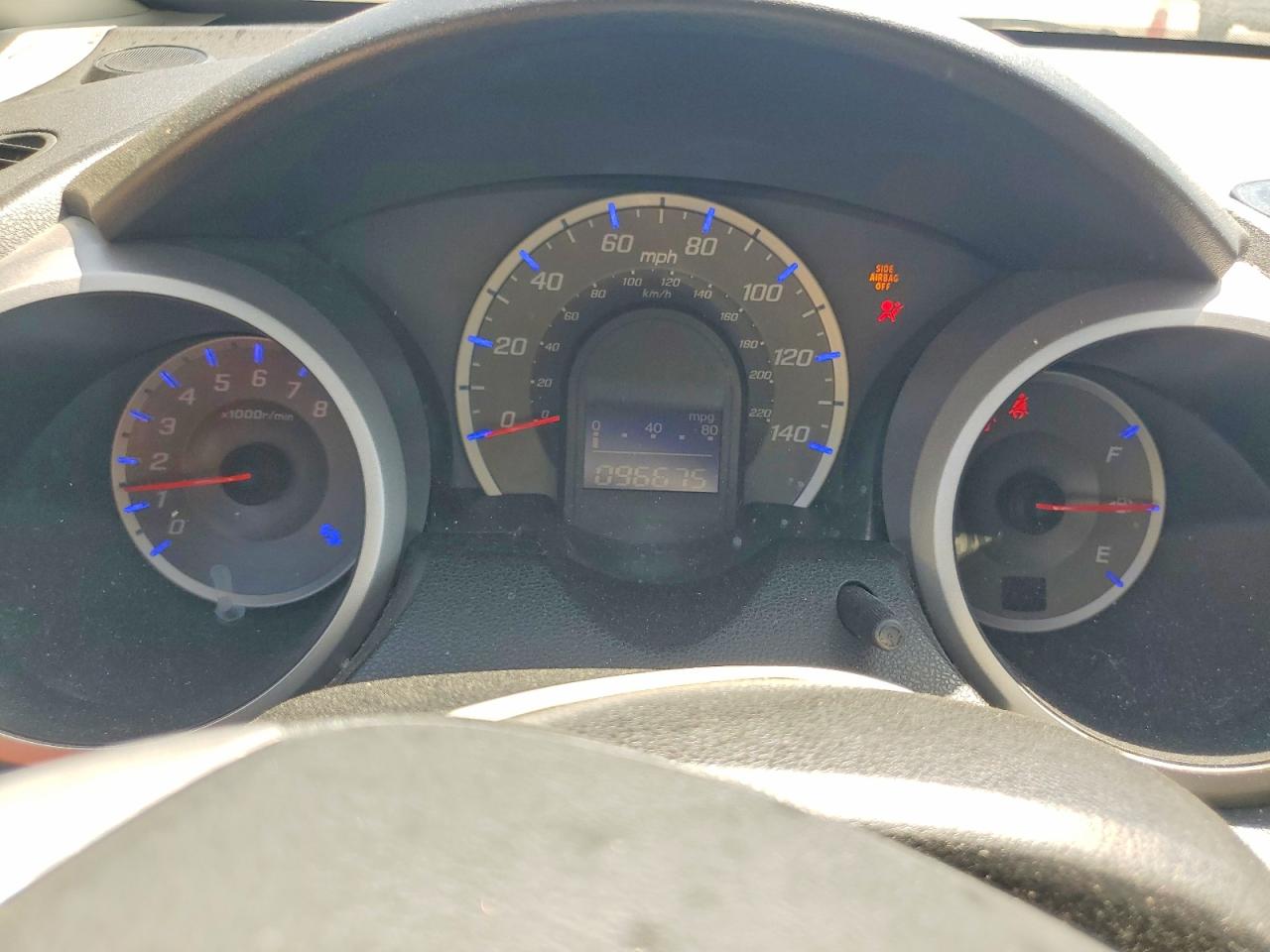 2009 Honda Fit Black vin: JHMGE884X9S055268