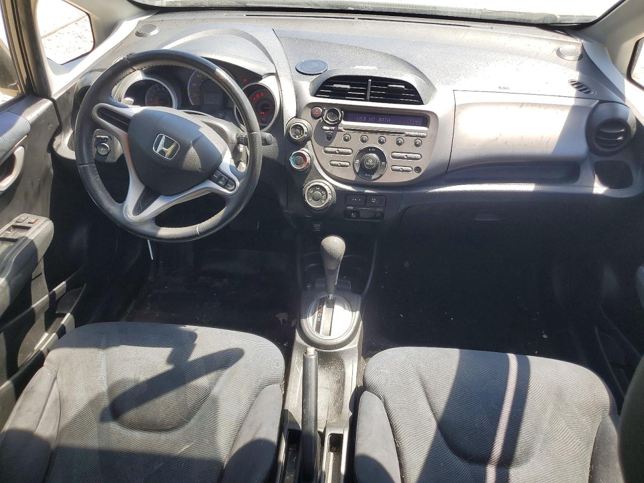 2009 Honda Fit Black vin: JHMGE884X9S055268