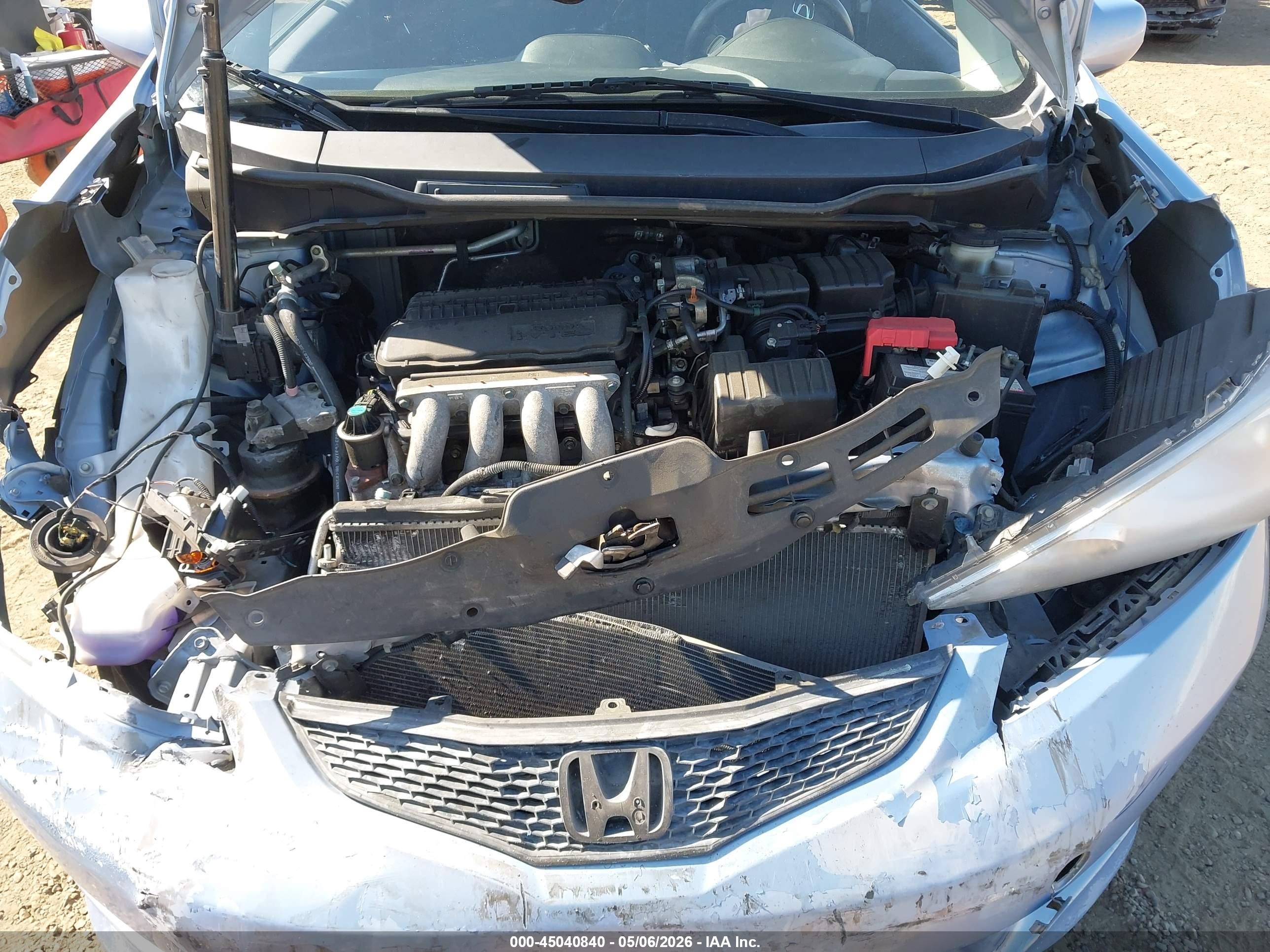 2009 Honda Fit Sport Blue vin: JHMGE884X9S056307