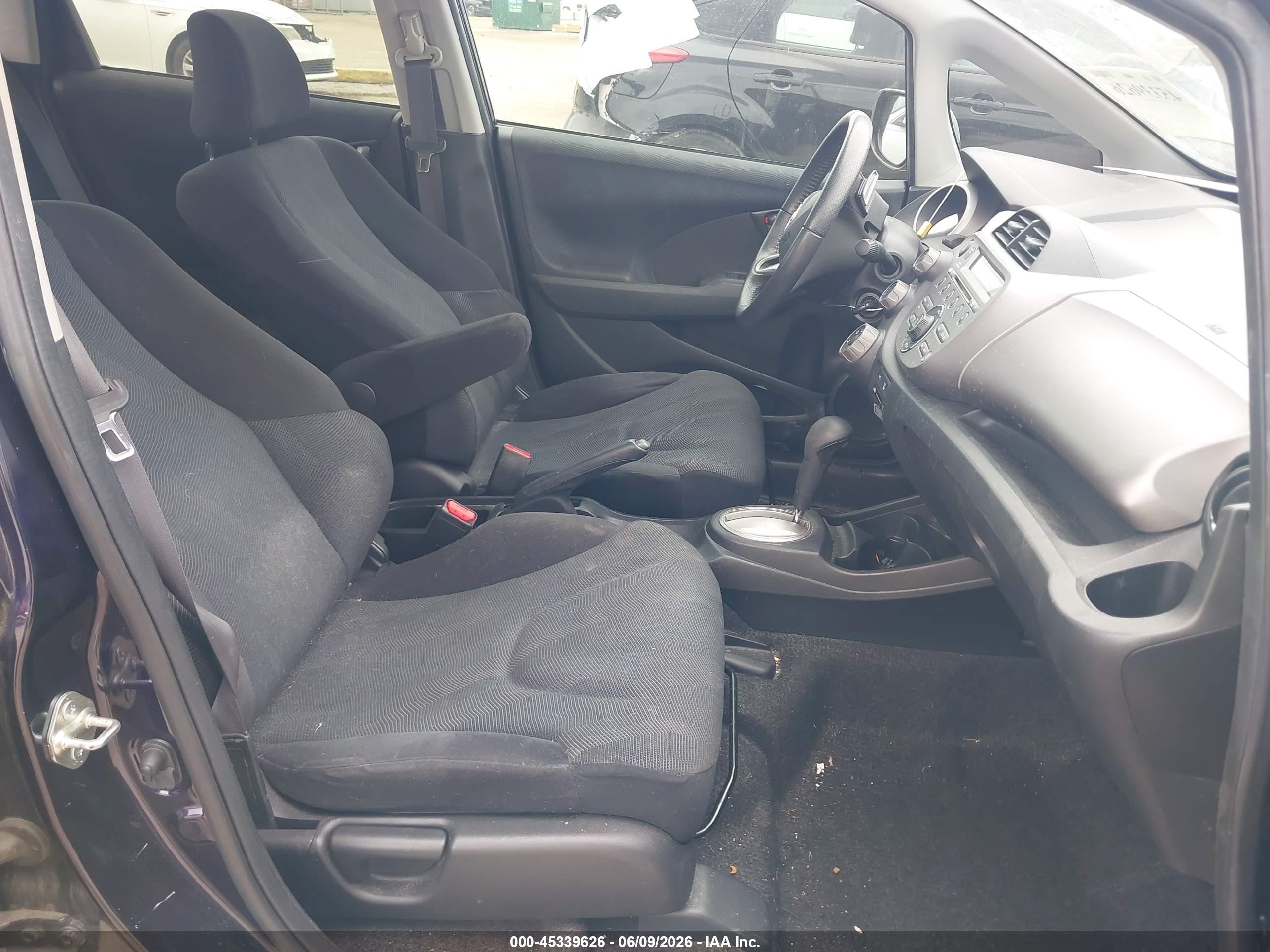 2009 Honda Fit Sport Navy vin: JHMGE884X9S065721
