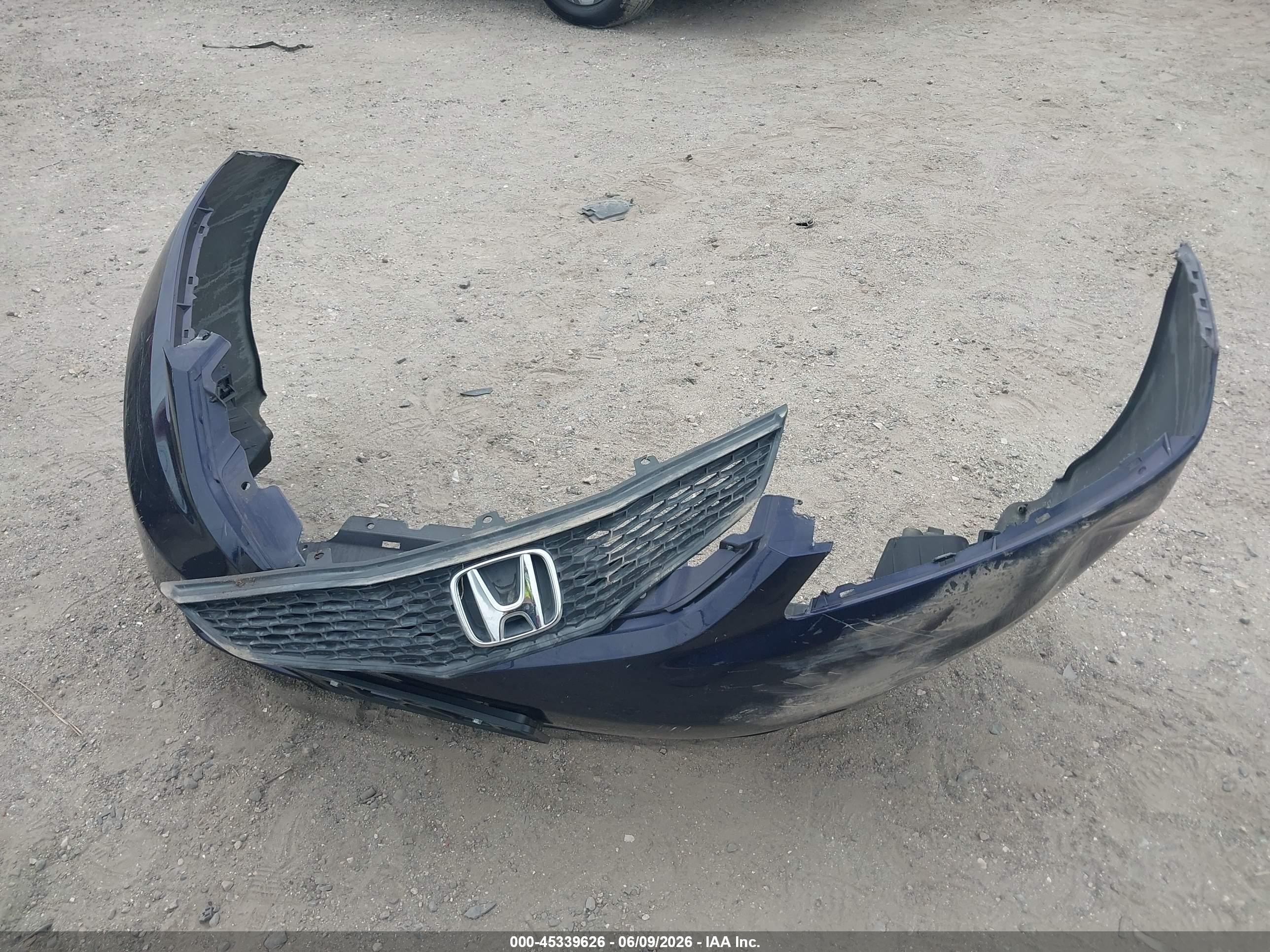 2009 Honda Fit Sport Navy vin: JHMGE884X9S065721
