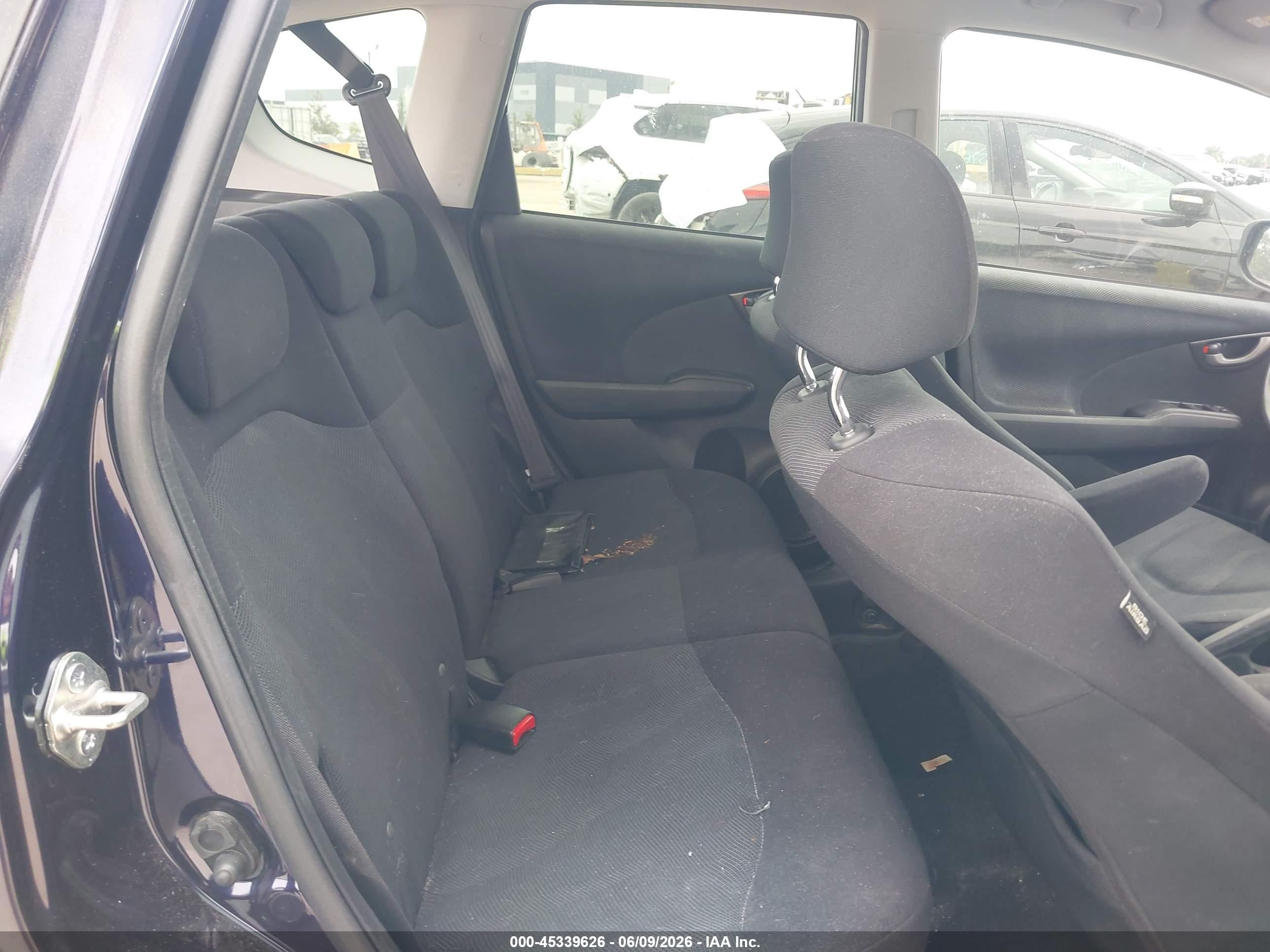 2009 Honda Fit Sport Navy vin: JHMGE884X9S065721