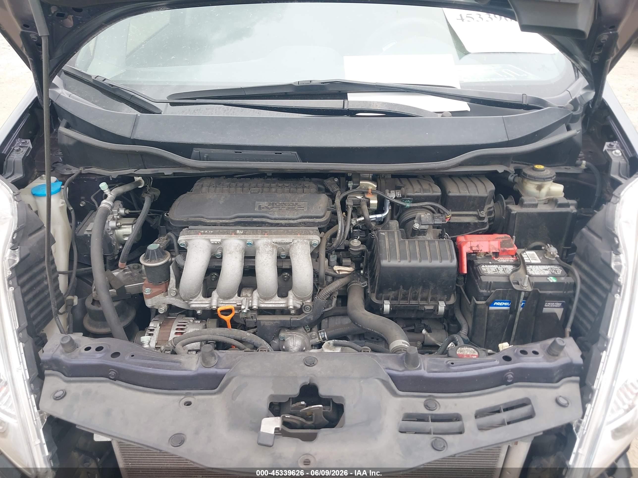 2009 Honda Fit Sport Navy vin: JHMGE884X9S065721