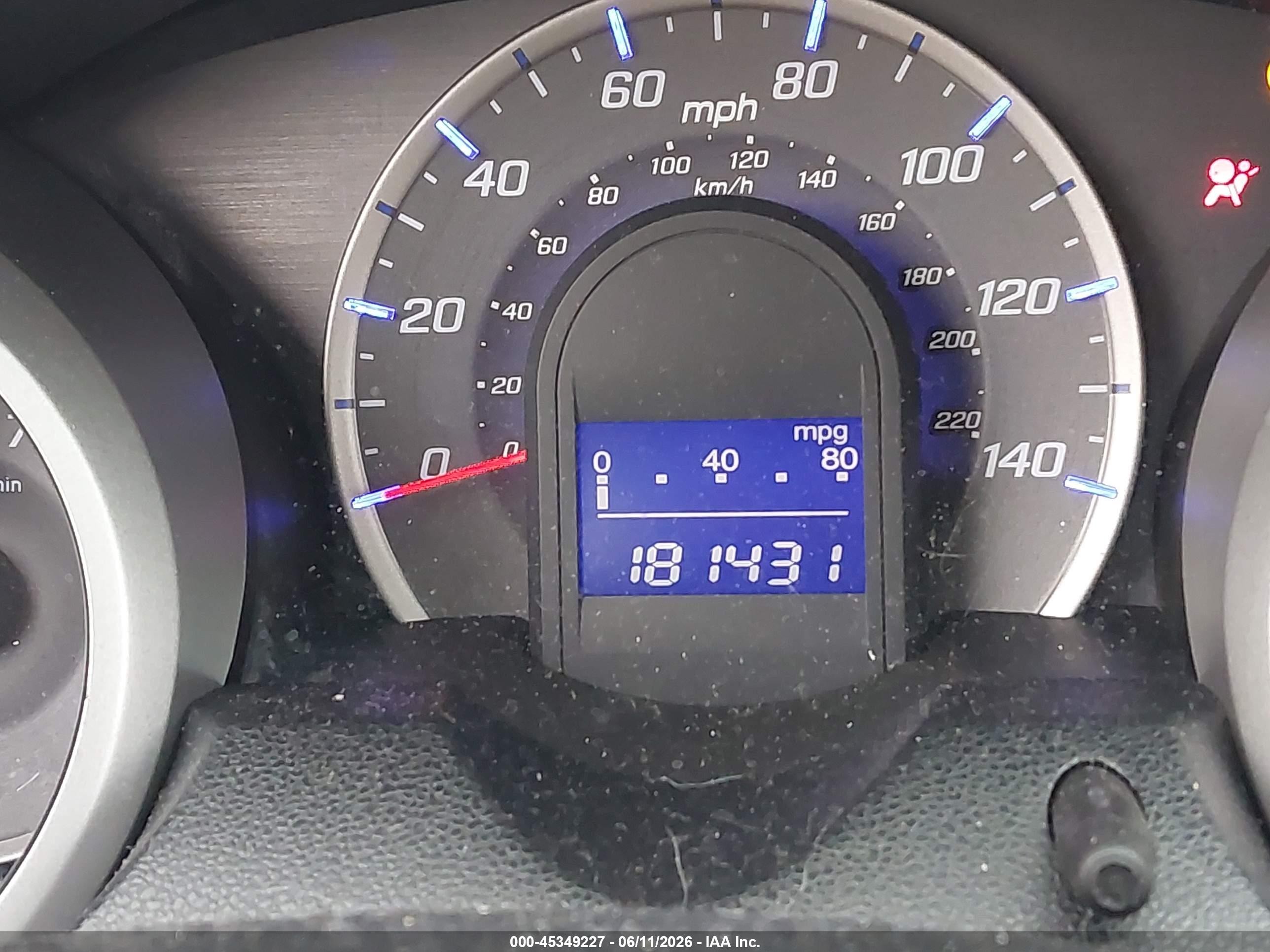 2009 Honda Fit Sport Blue vin: JHMGE88609S008204