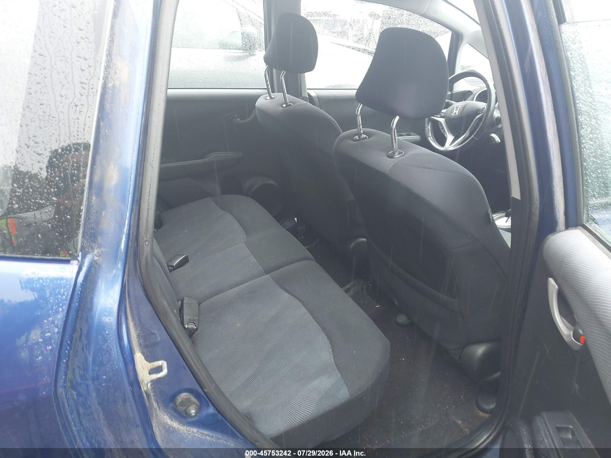 2009 Honda Fit Sport Blue vin: JHMGE88619S056424